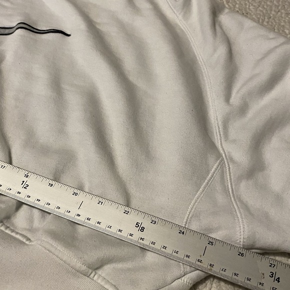 VTG Nike Oversized Cropped Crewneck Sweatshirt XL Swoosh Late 90s Y2K Streetwear - Picture 9 of 10